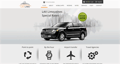 Desktop Screenshot of laxlimoservice.com